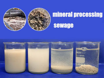 What kind of polyacrylamide is used to treat mining wastewater?